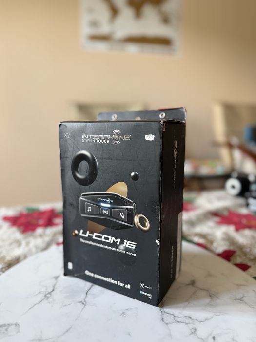 Interphone U-COM 16 Twin Pack – Second hand, stare bună ( intercom cardo sena midland )