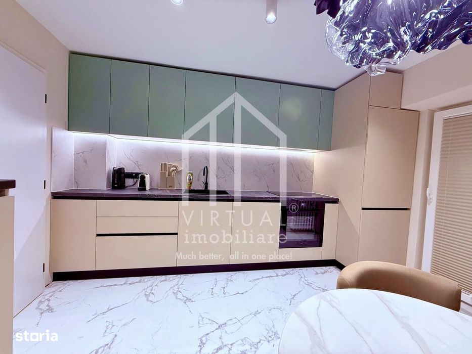 Apartament cu 2 camere, 50mp utili, etaj 2/4, Centru