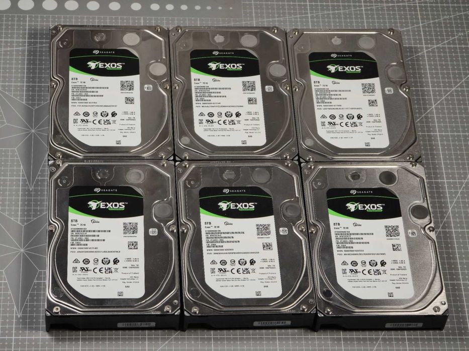 HDD Seagate Exos 8TB SAS 12Gb/s – Enterprise (6 bucăți disponibile)
