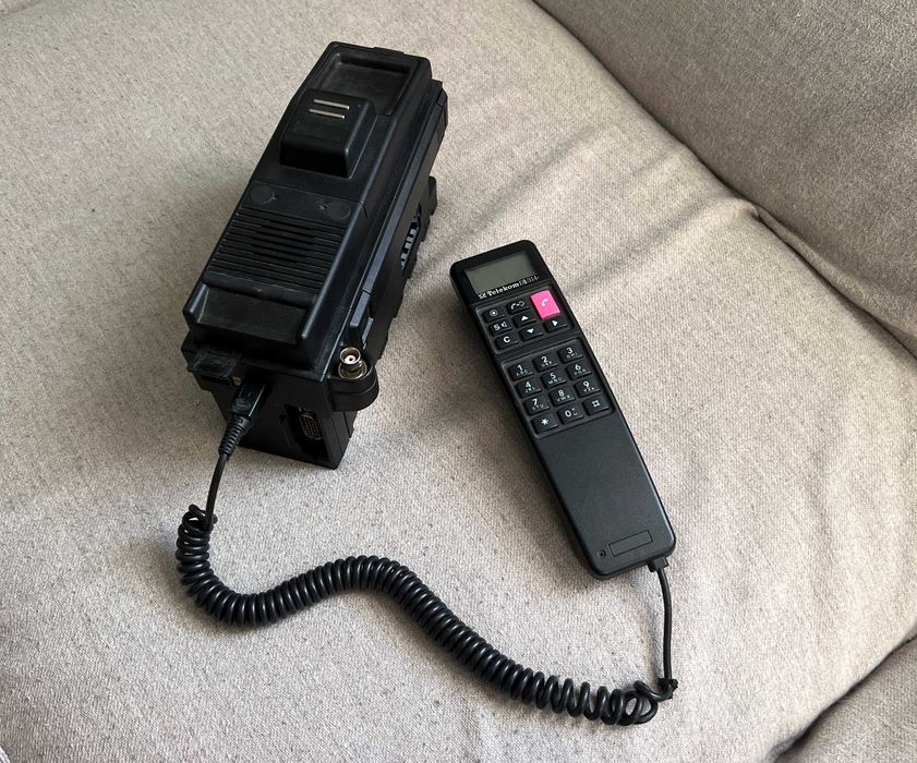 Telefon auto vintage Siemens Telekom DI-314 GSM CEPT colectie rar