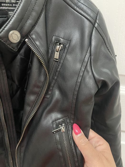 Детско кожено яке GUESS