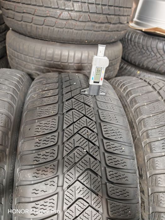 Jante originale BMW seria 5 F10-F11 245 45R18 iarna Pirelli 2022