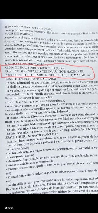 Teren Techirghiol 420mp intravilan zona depozit Dedeman