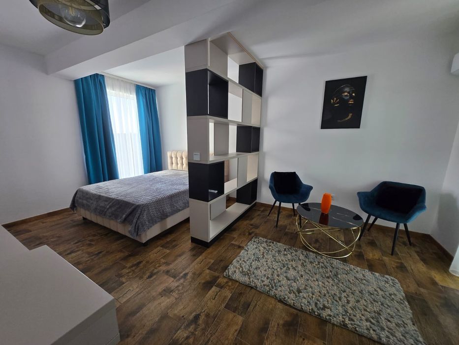 PF, Închiriez apartament 1 camera, ultra-modern, LOC PARCARE