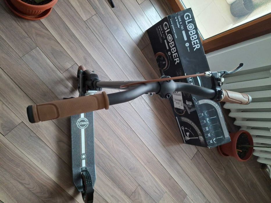 Тротинетка Globber ONE K 180 DELUXE със спирачка - като НОВА