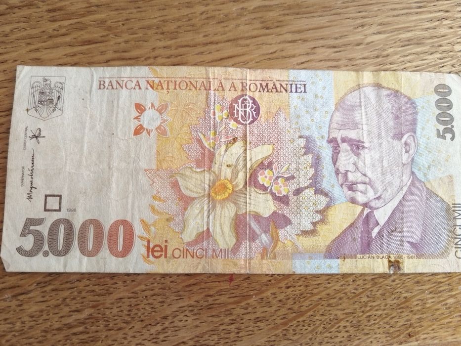 Bagnota 5.000 din 1998
