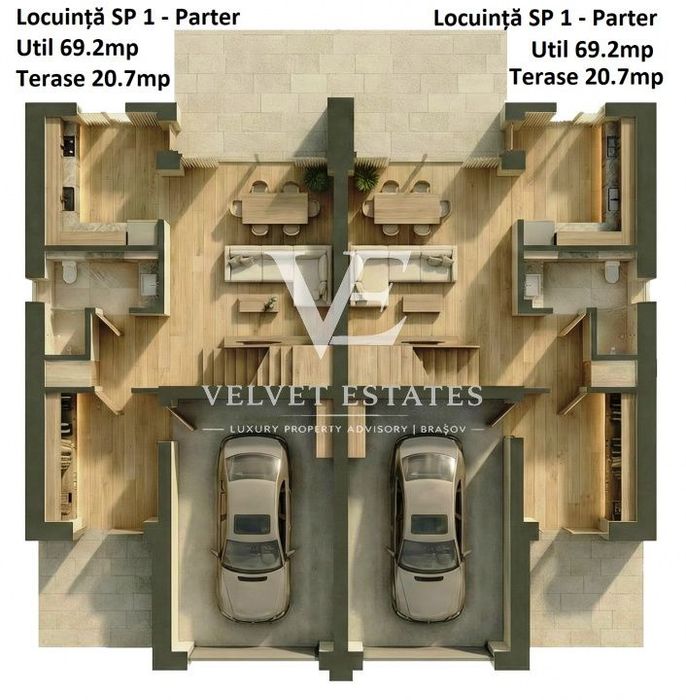 Complex Rezidential cu Case P+E la 4km de Brasov