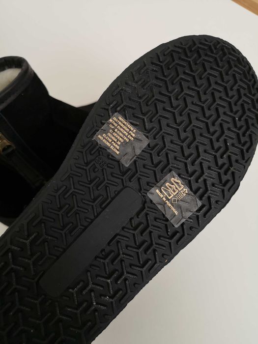 ghete cizme botine piele intoarsa imblanite blana miel iarna