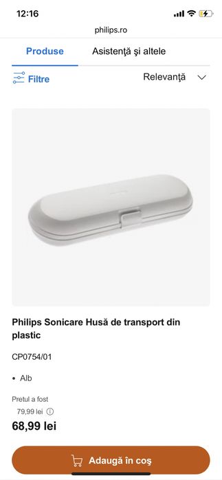 Philips Sonicare Husa transport periuta de dinti