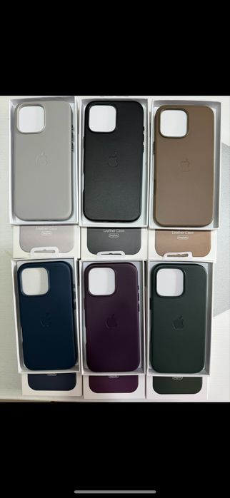 Huse din Piele Iphone 17pro/ 17pro Max/ 17 cu Magsafe