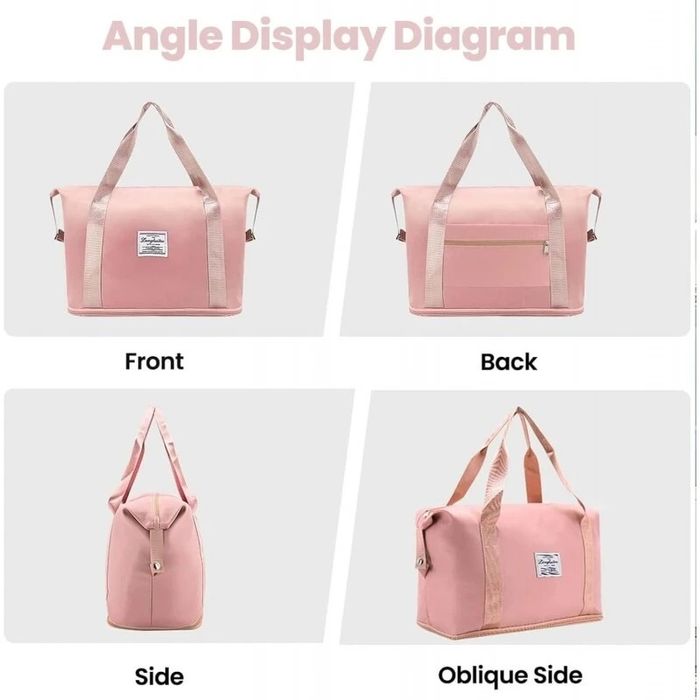 Чанта с уголемяващо се дъно с цип - 100% непромокаема