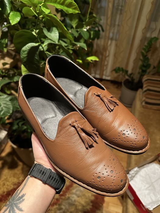 Mocasini barbati din piele ca noi marime 40-41