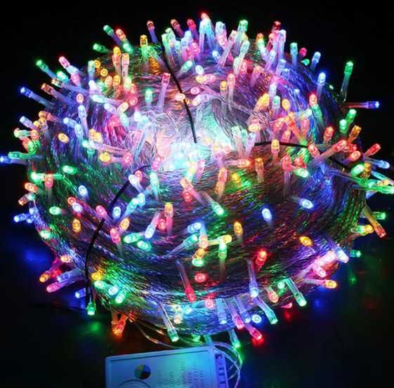 Декорации Линия Въже сини Лампи за декорация Елха,тераси,гаражи