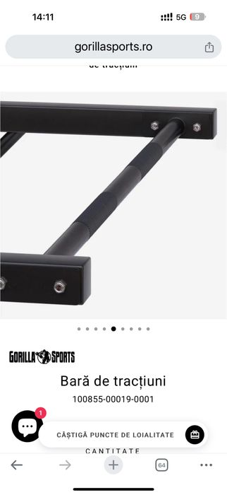 Bara tractiuni profesionala noua Germeny pret promo 250 lei