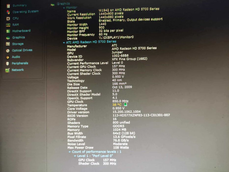 XFX hd 5770 , direct x 11, stare perfecta
