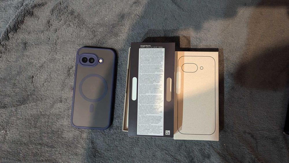 Pixel 9A 256 gb NOU si husa, folie