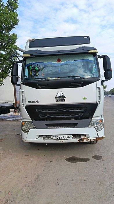 HOWO A7 тягач + самосвал полуприцеп сотилади