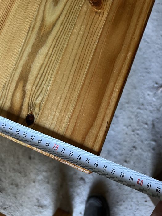 Комплект масивна маса