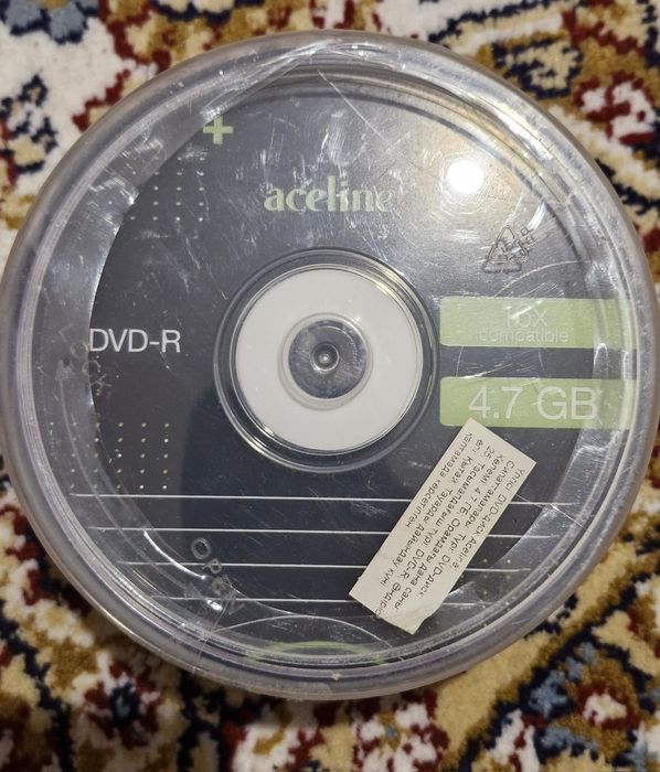 DVD диск 4,7 гб, 25 штук