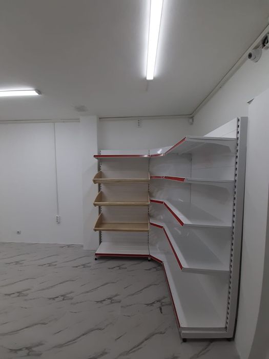 Стеллажи полки для магазина овощные Стеллажи