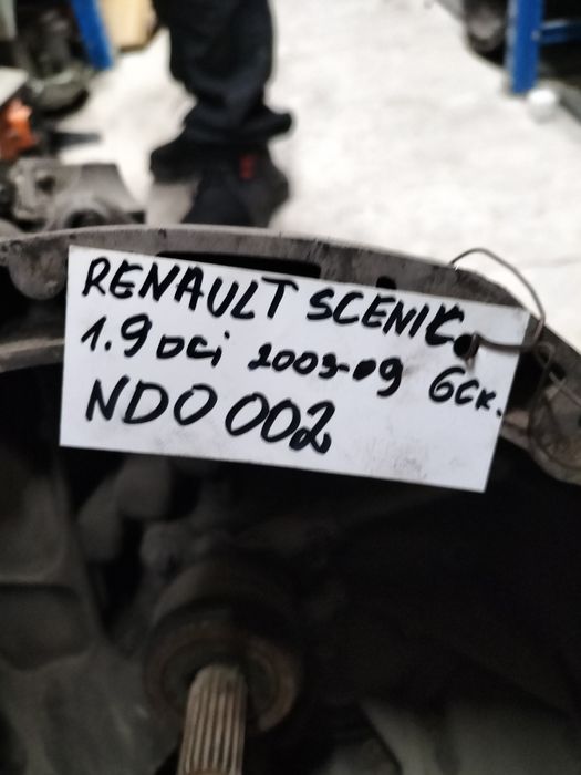 Ръчна скоростна кутия Renault Scenic 1.9DCI / Рено Сценик 1.9дци