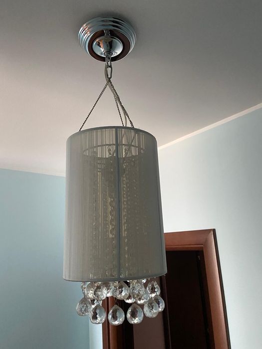 2 Lămpi/ Candelabre cu cristale