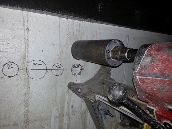 Алмазное сверление/бурение