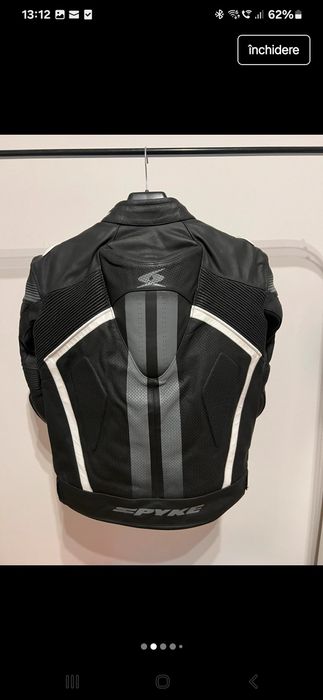 Geaca moto din piele Spyke 54 L si 50 S Noi