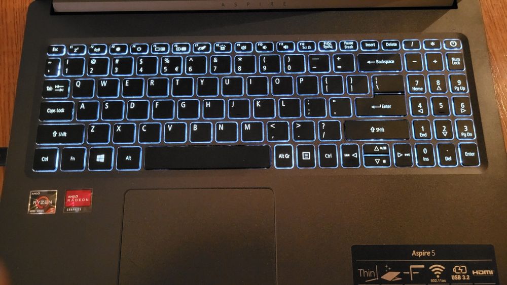 Лаптоп Acer Aspire 5 A515-44, AMD Ryzen™ 5 4500U, 15.6", Full HD