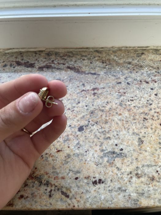 Vand cercei aur de 14 k  1g