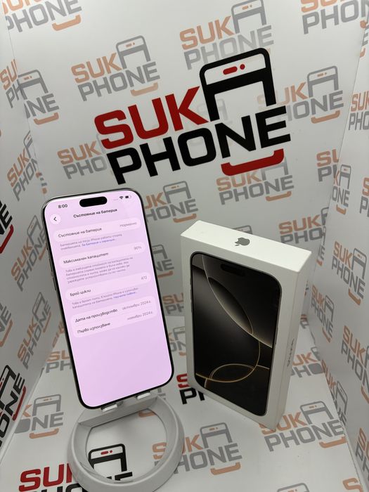 iPhone 16 Pro Max 256GB 90% battery health