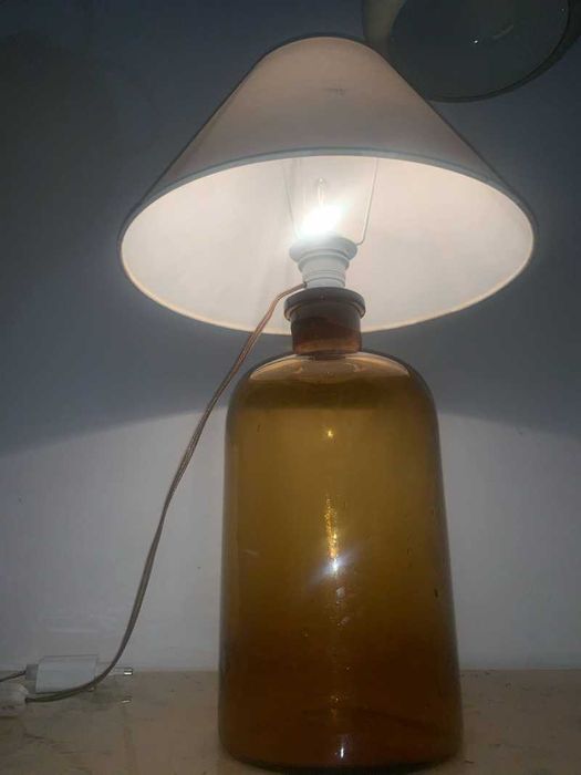 Veoza electrica din sticla decor