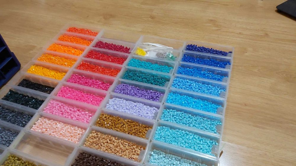 Мъниста/перли за редене, ARTKAL beads 5mm, съвместими с PERLER, за редене на картини, хоби, крафт