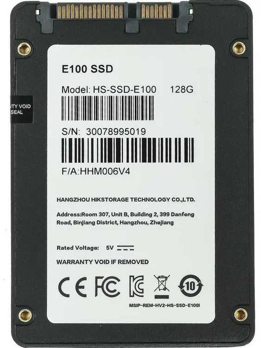 - Твердотельный накопитель SSD 128GB Hiksemi Wave(S) 2.5" SATA III