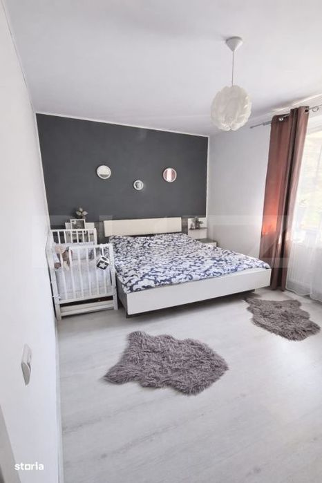 Apartament modern cu 3 camere, 59mp, balcon, parcare, Teilor