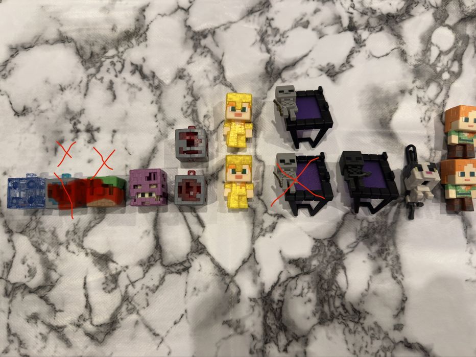 Kinder joy фигурки на Minecraft