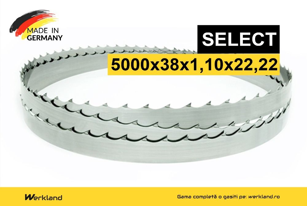 Panze panglica banzic busteni 5000x38x1.10x22.2 |Fabricate in Germania