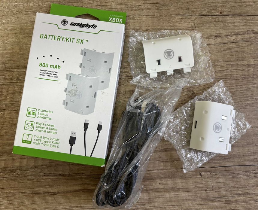 Battery KIT SX snakebyte за XBOX - 2 батерии Series SX 800mAh