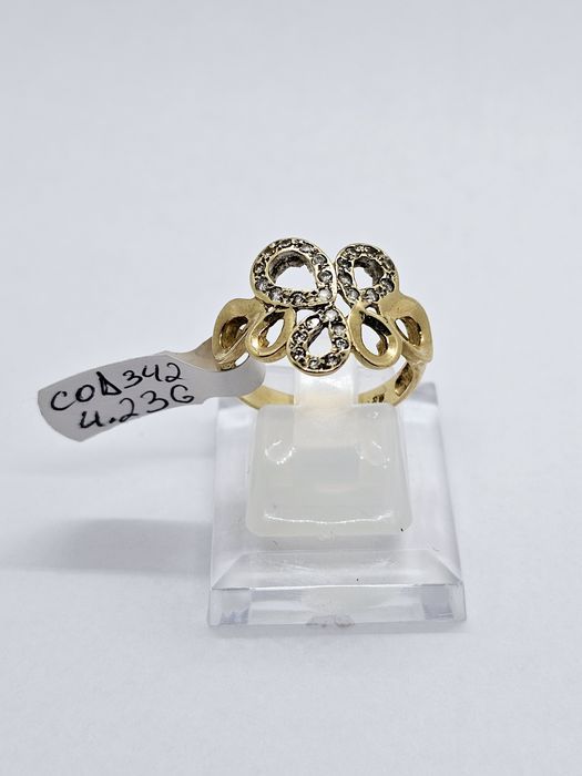 Vand inel dama din aur 14 k 4.23 g cod 342