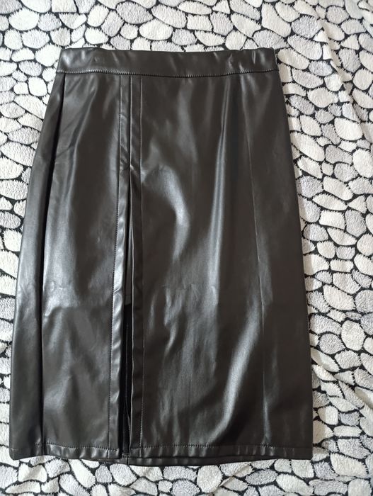 Юбка кожаная(кожзам)