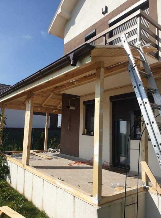 Firmă montaj acoperiș Reparații acopeșuri, Jgheaburi, Atice, Dulgheri