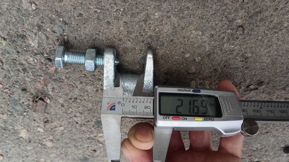 Струбцина монтажная D:9 (для шпильки М8) kabel lotok uchun