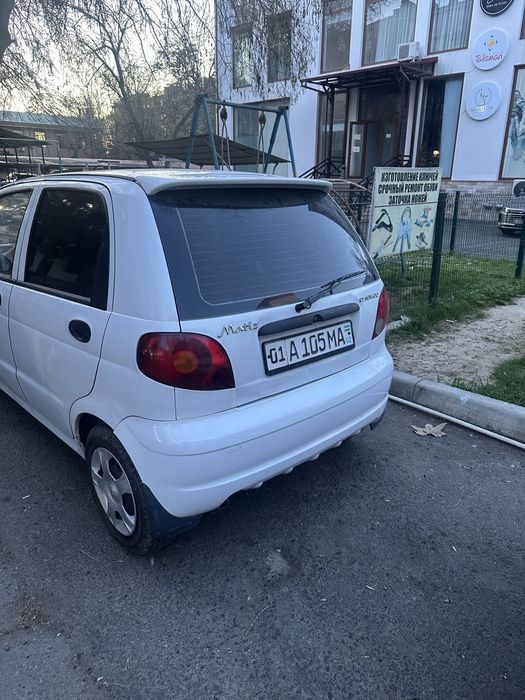 Matiz oq metan gaz bilan