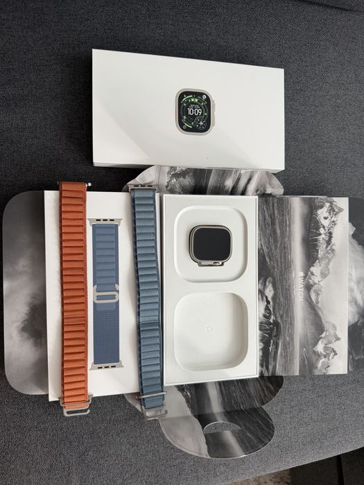 Apple watch ultra 3 natural titanium 49mm