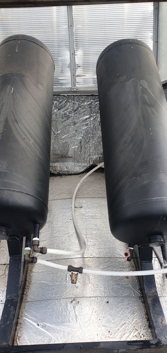 Термоизолиран Слънчев бойлер със казани от неръждаема стомана