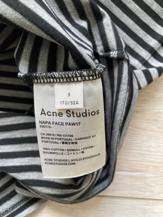 Acne Studios NAPA FACE мъжка тениска размер S