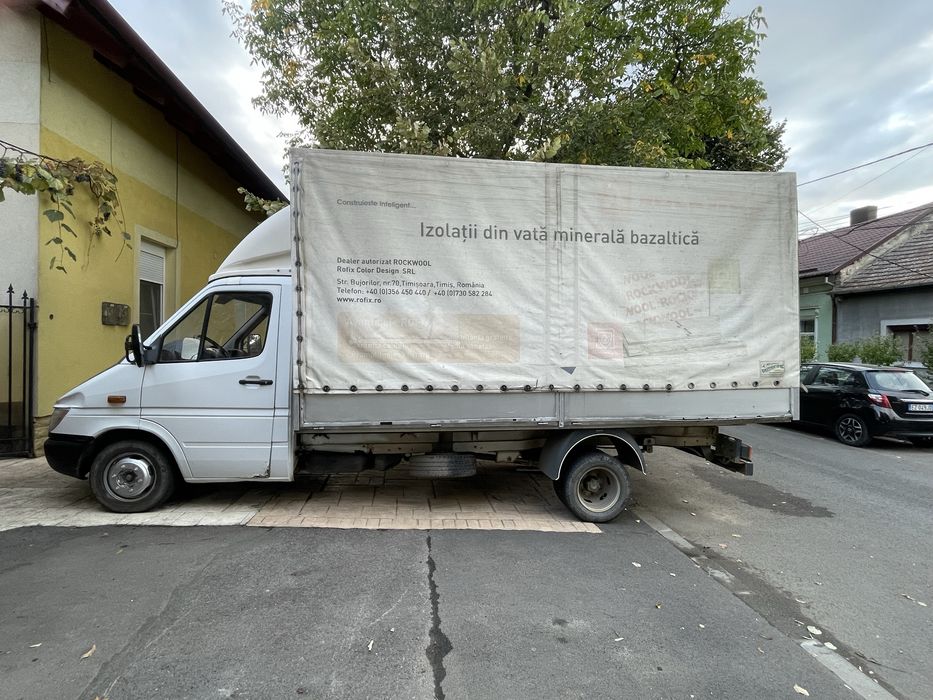 Mercedes sprinter 2.2 diesel 413 cdi camioneta prelata inmatriculata Ro Clima  Accept variante la schimb