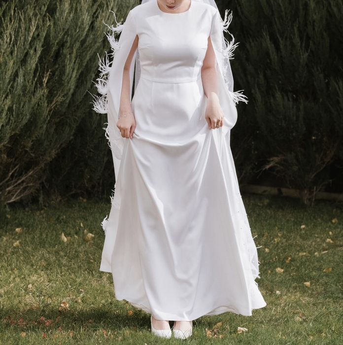 Белое свадебное платье или для фотосессии