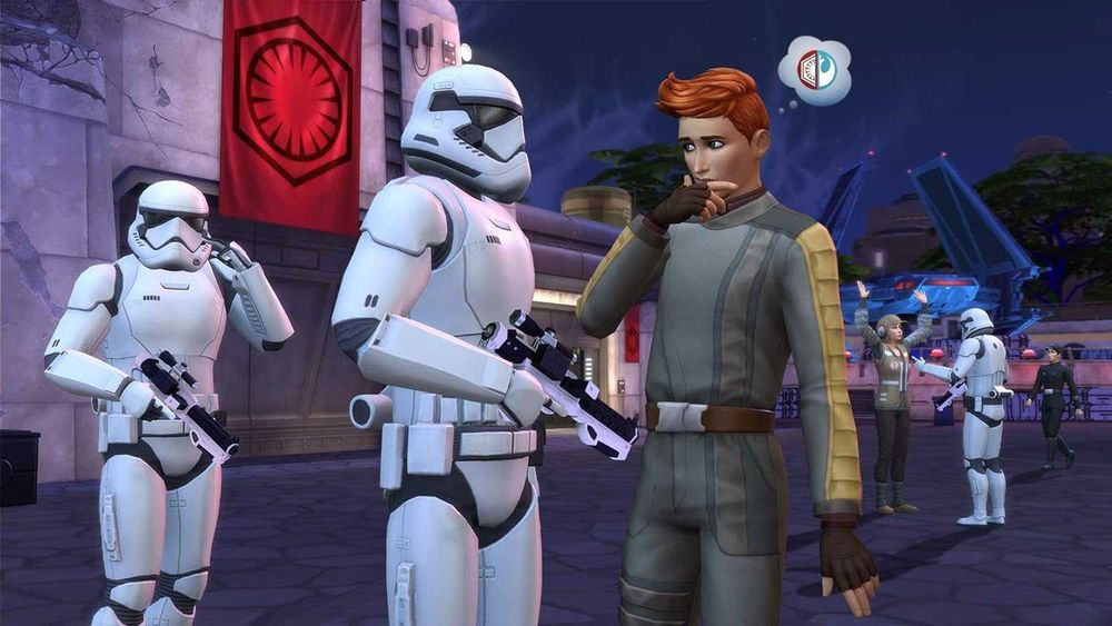 Новый The Sims 4 - Star Wars: Journey to Batuu Bundle PS4/PS5