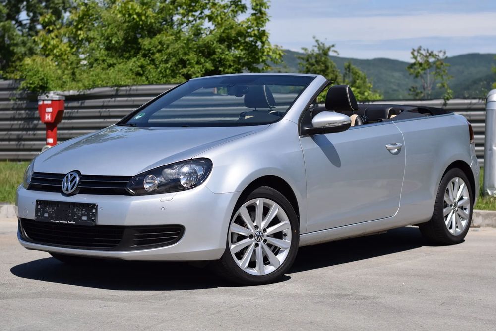 Volkswagen Golf 2.0d 140 CP DSG CABRIO TOP EXCLUSIVE Piele Bi Color Navi imp Germania!